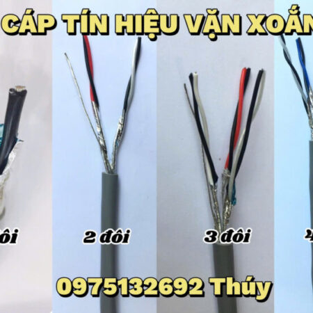 Cáp tín hiệu chống nhiễu vặn xoắn 18awg Cáp tín hiệu chống nhiễu vặn xoắn 18awg