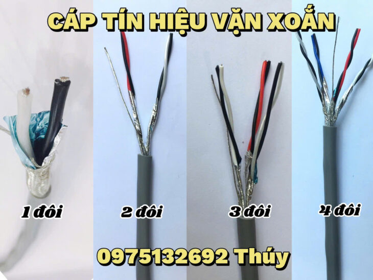 Cáp tín hiệu chống nhiễu xoắn đôi Altek Kabel các loại