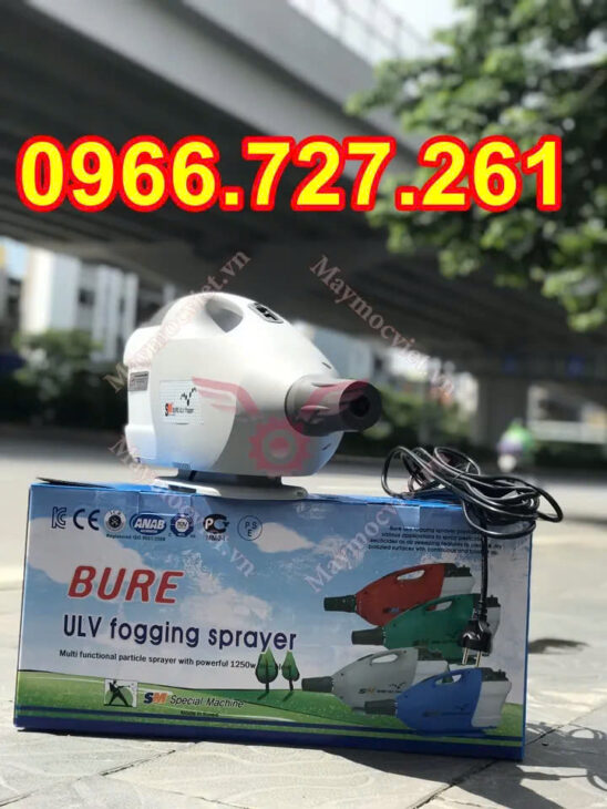 Máy phun sương ULV Bure phun khử trùng nhập khẩu từ Hàn Quốc