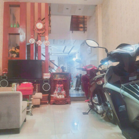 Nhà 4 tầng hẻm ô tô, khu VIP Quang Trung, P8 Gò Vấp – 59m² chỉ 6 tỷ