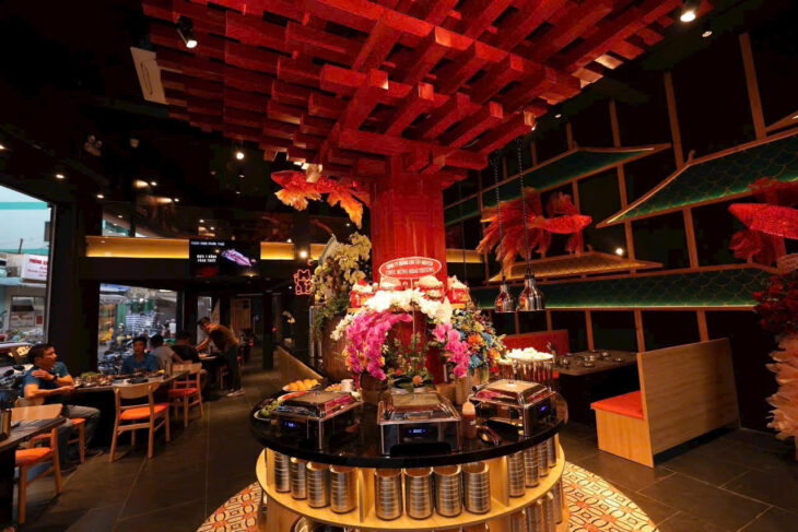 Quận 5 ! HOT HOT ! SANG RẺ NHÀ HÀNG NƯỚNG & LẨU , DT : 1000 m2 , 1 trệt 1 lửng 3 lầu, Tel :