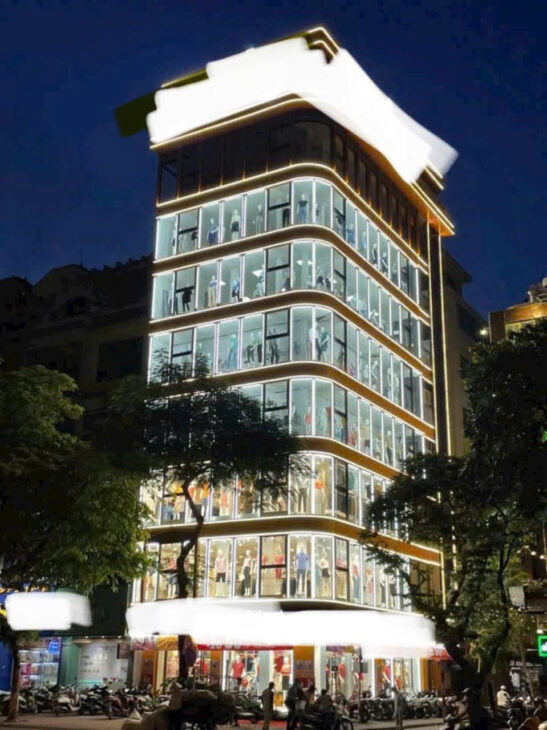 HOA HẬU mặt phố, Q. Hoàng Mai 119m2, 9 tầng thang máy, dòng tiền hàng tháng 165 triệu