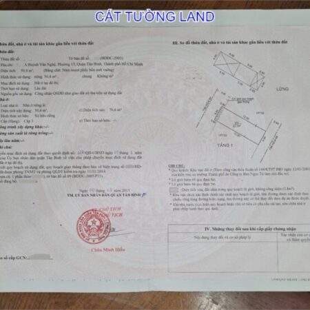 ???? ???? Nhà 2 mặt hẻm 8m – 4×13.5m, Huỳnh Văn Nghệ, Tân Bình – Chỉ 5.7 Tỷ