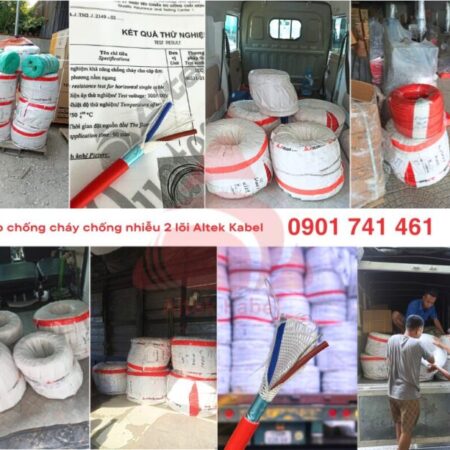 Cáp chống cháy chuẩn BS 6387, IEC 60331 Đà Nẵng, Hà Nội, HCM