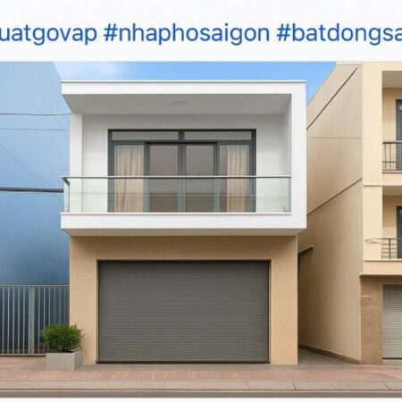 Nhà mặt tiền Lê Lai P4 Gò Vấp – 66m², xây được 6 tầng, giá chỉ 8.9 tỷ