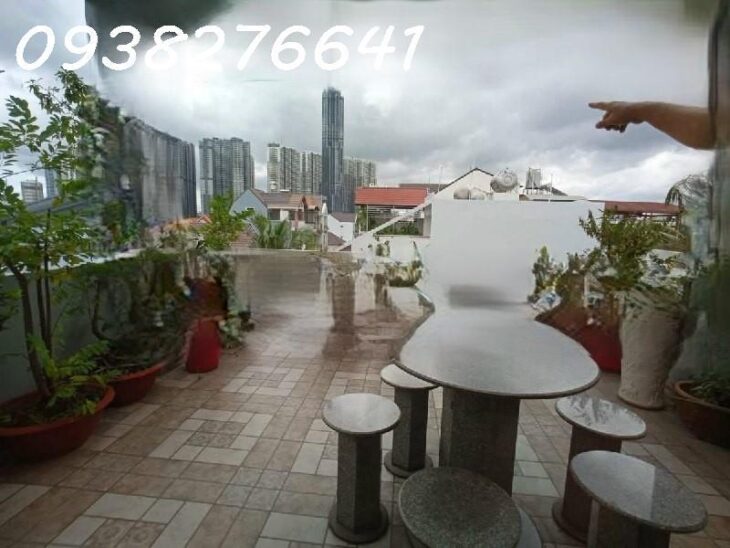 NHÀ 1 TRỆT 2 LẦU SÂN THƯỢNG 4PN 5WC 100m2 35tr/tháng