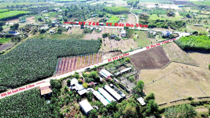 Filhome đất nền Long Tân, Đất Đỏ ngay KCN Đá Bạc sổ riêng, giá rẻ, tiềm năng tăng giá cao