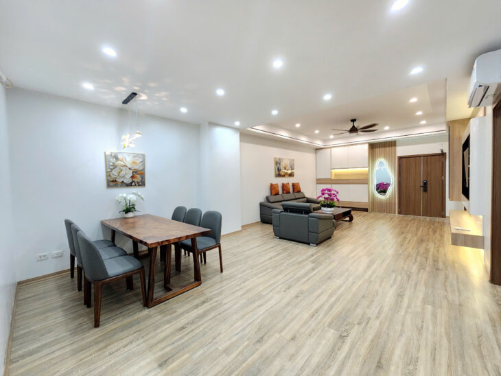 Bán căn hộ chung cư tòa Lidaco, Đại Từ, Hoàng Mai, 124m2, 3 ngủ, view hồ, sổ đỏ, giá 6.x tỷ