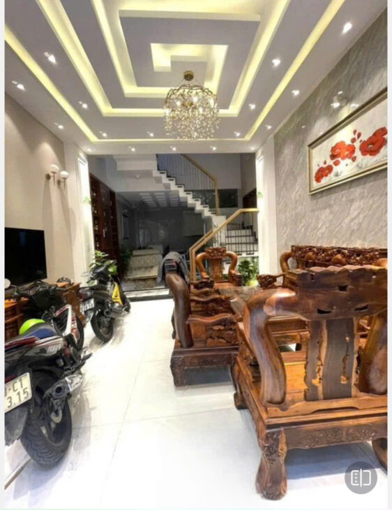 Nhà đẹp 4 tầng hẻm 318 Thống Nhất ngang 4.5m 63m2 gần UBND Phường 16 chỉ 8 tỷ xíu.