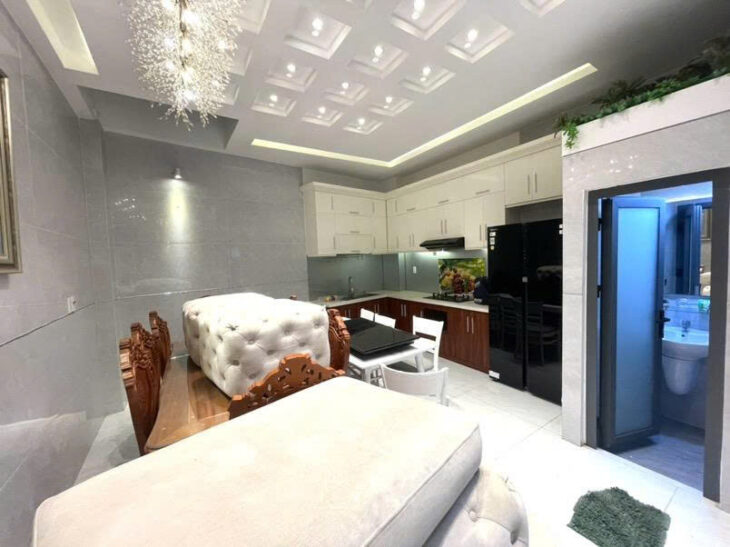 Nhà đẹp 4 tầng hẻm 318 Thống Nhất ngang 4.5m 63m2 gần UBND Phường 16 chỉ 8 tỷ xíu.