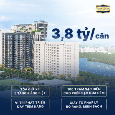 Đầu tư an toàn – Vốn ít – Sinh lời tốt tại căn hộ cao cấp Terra Luxury
