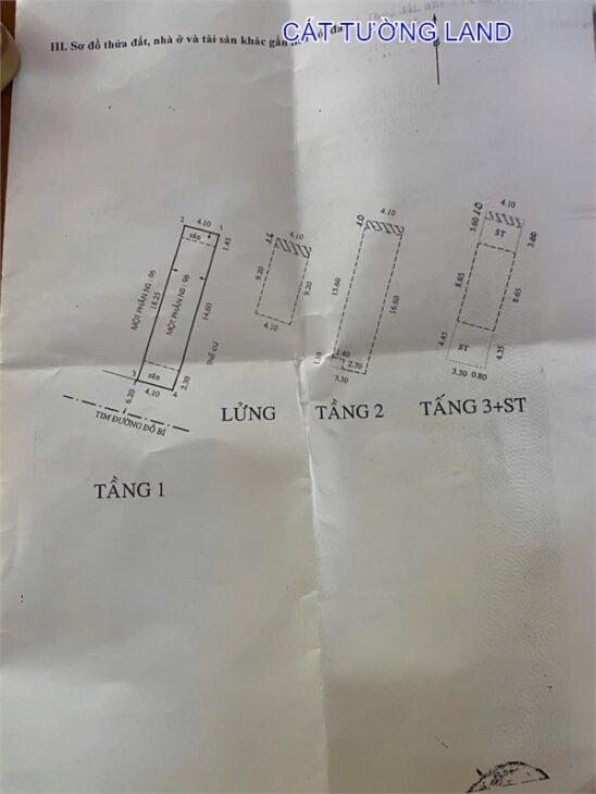 Bán nhà 4 Tầng ( 4×18.5m) – Mặt tiền Đỗ Bí, Phú Thạnh, Tân Phú – chỉ 10.9 tỷ
