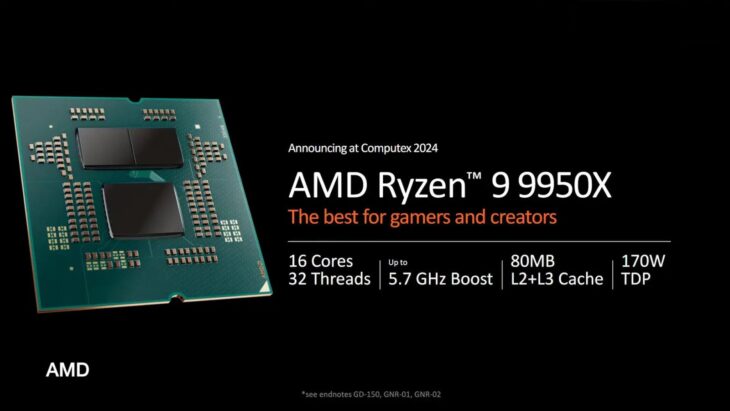 CPU AMD Ryzen 9 9950X – Giá rẻ
