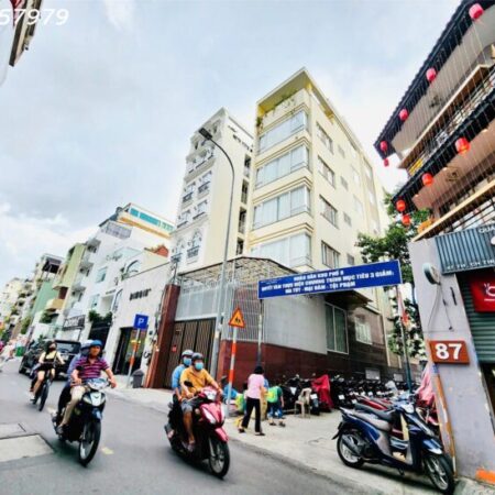 BÁN TÒA NHÀ GÓC 2 MẶT TIỀN THẠCH THỊ THANH – TRUNG TÂM QUẬN 1