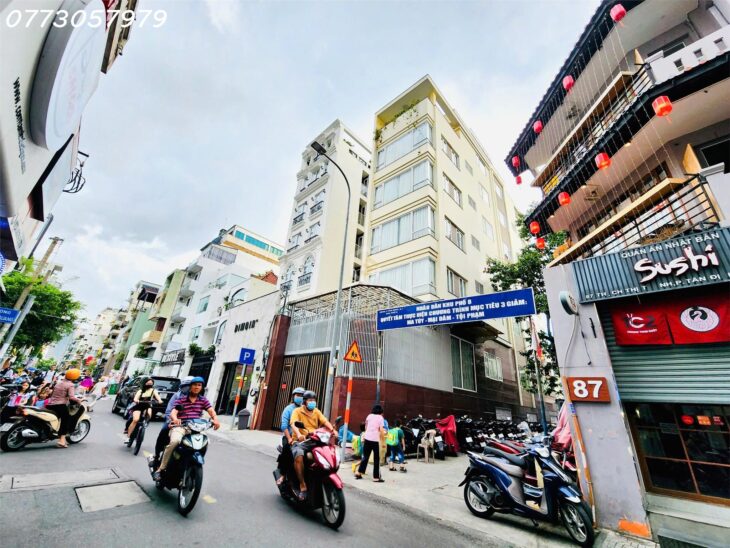 BÁN TÒA NHÀ GÓC 2 MẶT TIỀN THẠCH THỊ THANH – TRUNG TÂM QUẬN 1