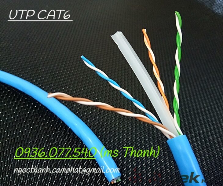 Cáp mạng Lan UTP Cat6 Altek Kabel – Network cable 4x2x23AWG, 305M