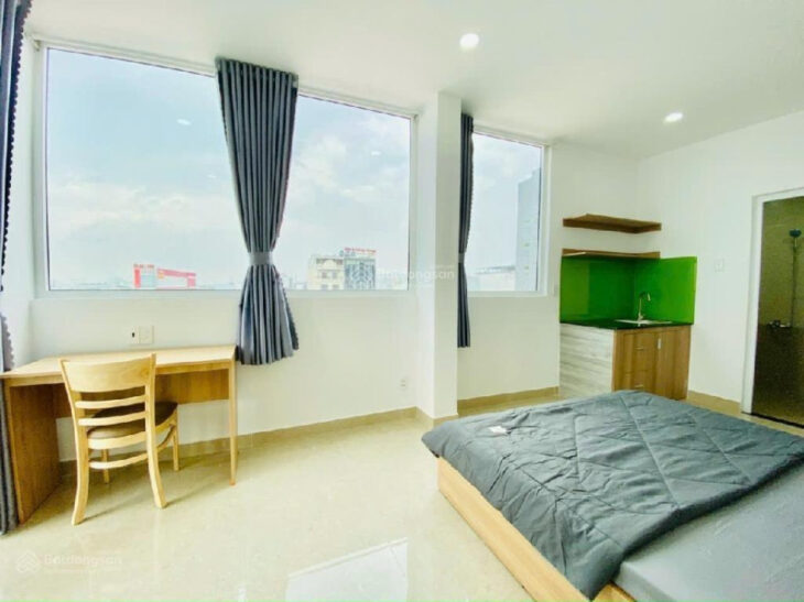 Bán toà căn hộ dịch vụ, 6 tầng, có hầm, 27 phòng, 120 tr/tháng, 29.9 tỷ, ngay KCX Tân Thuận