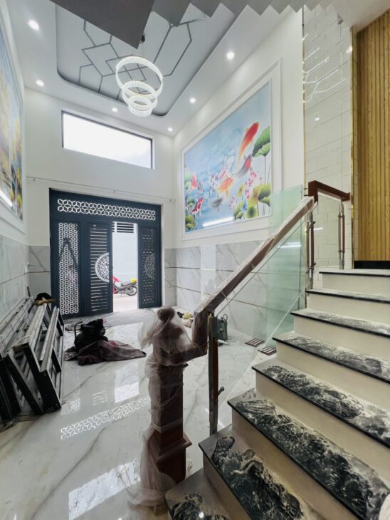 NHÀ 5 TẦNG KIÊN CỐ – BÌNH TRỊ ĐÔNG ( ĐẤT MỚI ) – BÌNH TRỊ ĐÔNG – 55M2 – SÁT AEON MALL – HẺM 6M –