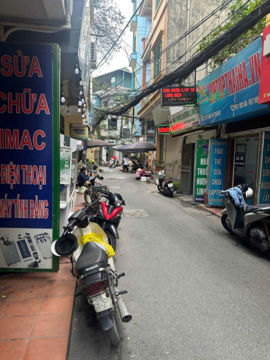 SÁT PHỐ THÁI HÀ – KINH DOANH – OTO – 2 MẶT NGÕ 58m2 3 tầng MT 3.2m Giá 17.8 tỷ