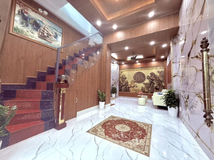 Hẻm xe hơi Quang Trung,p.8,GV- 4 tầng mới xinh có sân thượng chỉ 5ty1