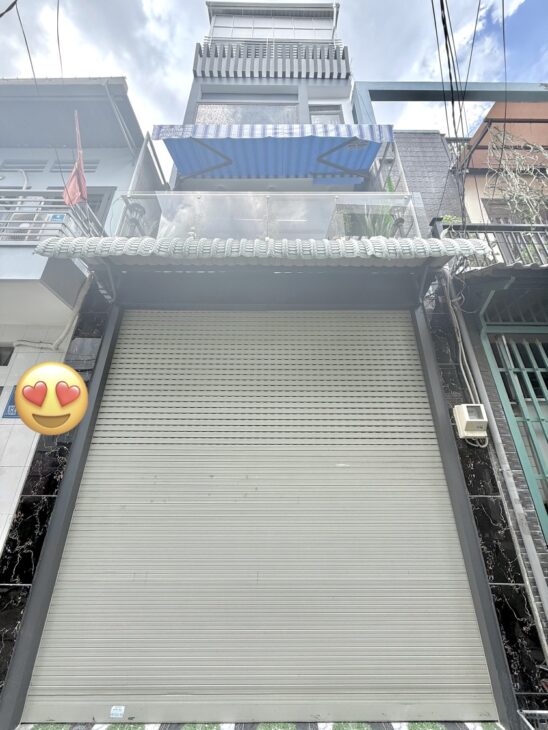 Hẻm xe hơi Quang Trung,p.8,GV- 4 tầng mới xinh có sân thượng chỉ 5ty1