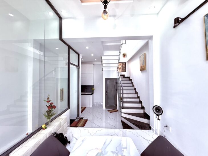 Hẻm xe hơi Quang Trung,p.8,GV- 4 tầng mới xinh có sân thượng chỉ 5ty1