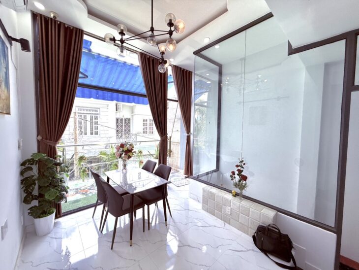 Hẻm xe hơi Quang Trung,p.8,GV- 4 tầng mới xinh có sân thượng chỉ 5ty1