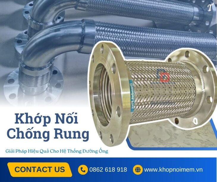 Khớp Nối Mềm Nối Bích/ Khớp Nối Mềm Công Nghiệp/ Khớp Nối Mềm Kim Loại/ Khớp Nối Kim Loại Nối Bích