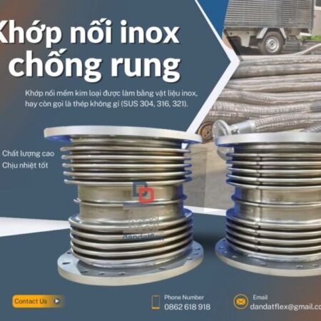 Cung cấp khớp nối mềm các loại/ khớp nối kim loại chống rung/ khớp nối mềm inox có lò xo chịu nhiệt Cung cấp khớp nối mềm các loại/ khớp nối kim loại chống rung/ khớp nối mềm inox có lò xo chịu nhiệt