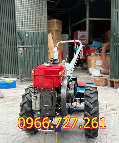 Máy xới đất chạy dầu dắt tay Quế Hoa GN61 đầu nổ D15