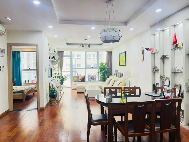 Chung cư Viglacera Thăng Long 117m2, 3 PN, căn góc, view 3 hồ, giá 9,4 tỷ