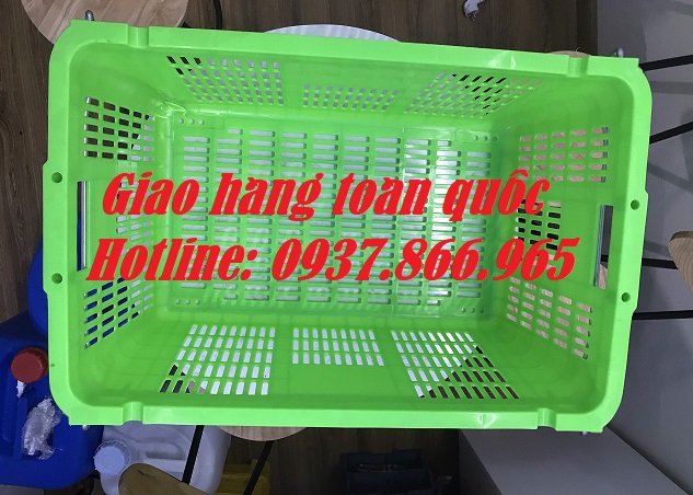 Sọt có quai sắt tiện lợi, sóng nhựa, sóng quai sắt, sọt có quai sắt 2 đẩu dùng bê hàn