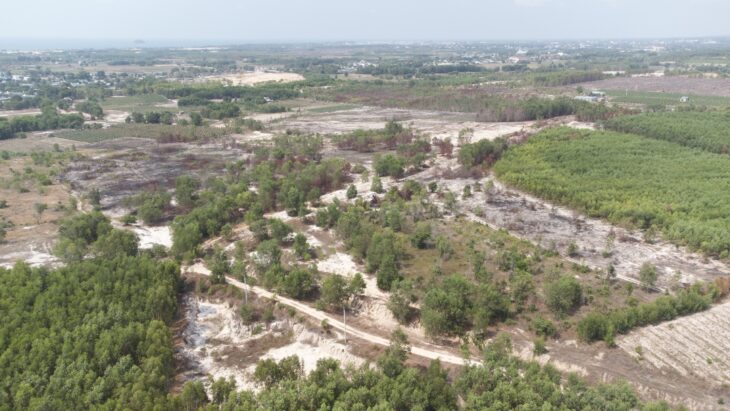 Bán 5.3 sào đất Tân Tiến – TX LaGi đường 10m chỉ 500tr/ sào