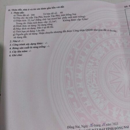 Nhà trung tâm huyện, thổ cư toàn bộ, 2 mặt tiền đường, sát bên là chợ Huyện, Bến xe,