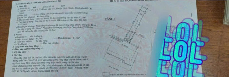 BÁN NHÀ MẶT PHỐ PHẠM VĂN HAI, BÌNH CHÁNH – 6 TỶ – 118M2 – 3 TẦNG, 4PN, 5WC, SỔ HỒNG CHÍNH CHỦ