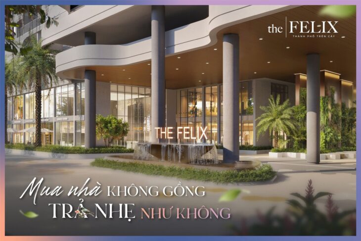 THE FELIX – Căn hộ cao cấp giá tốt chỉ từ 2xx triệu liền kề Eaon Thuận An Bình Dương.