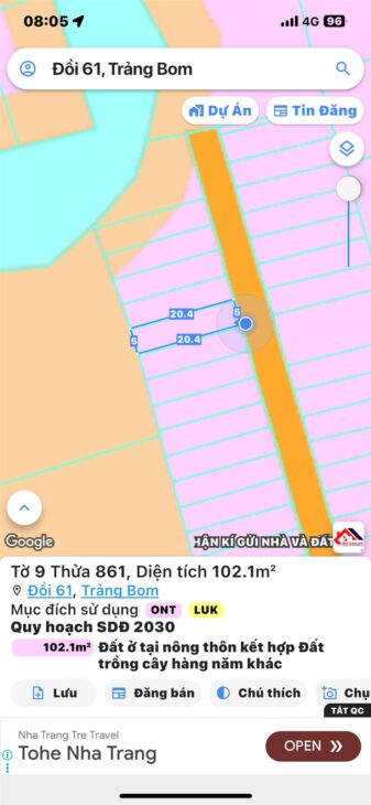 🌟 CHÍNH CHỦ BÁN LÔ ĐẤT TRUNG TÂM XÃ ĐỒI 61 – GIÁ CHỈ 880 TRIỆU – SỔ RIÊNG, THỔ CƯ 🌟