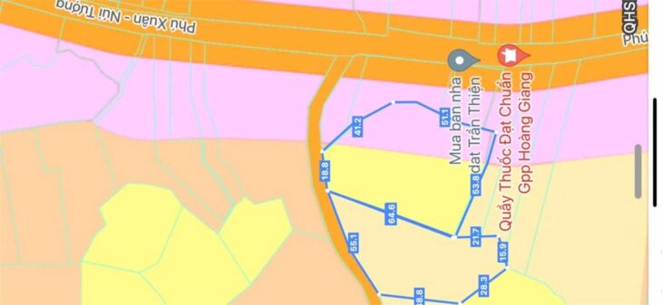 Bán 5.717m2 mặt tiền đường N1 gần KDL Nam Cát Tiên Xã Núi Tượng, Huyện Tân Phú, Đồng Nai