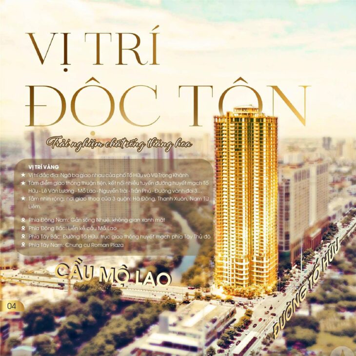 Mở bán đợt cuối chung cư QMS TOP TOWER – TÓ HỮU