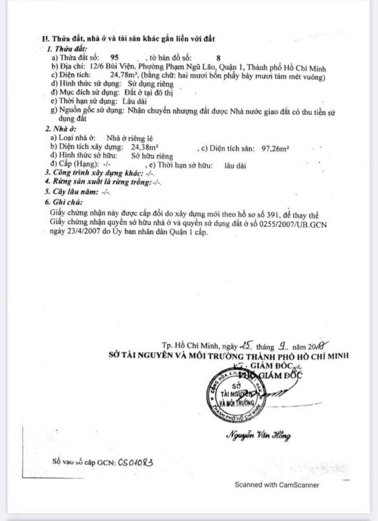 — Bán Nhà 12/6 Bùi Viện Q1 kết cấu 5 lầu giá 5 tỉ 300 tr chính chủ bán