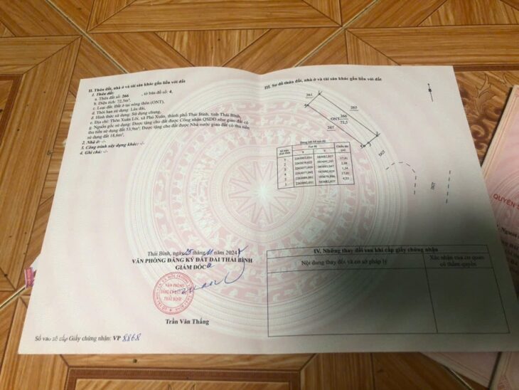 ĐẤT ĐẸP – GIÁ TỐT – Chính Chủ Bán 2 Lô Đất Vị Trí Đắc Địa Tại Xã Phú Xuân, TP Thái Bình