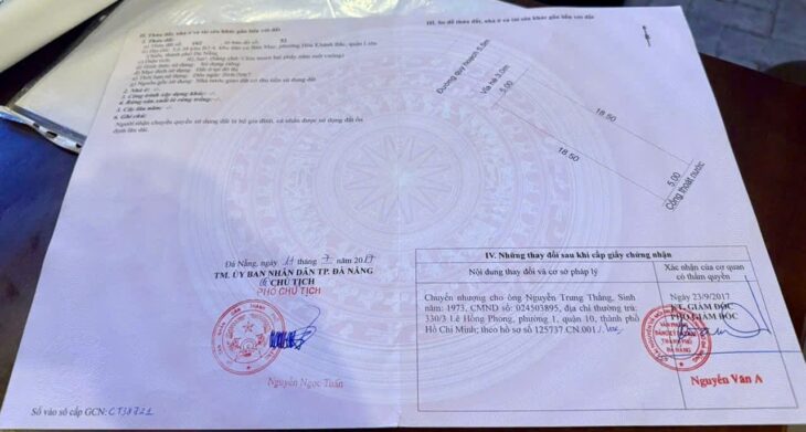 ĐẤT ĐẸP – CHÍNH CHỦ CẦN BÁN GẤP LÔ ĐẤT tại Bàu Mạc 20, Phường Hòa Khánh Bắc, Q. Liên Chiểu, Đà Nẵng