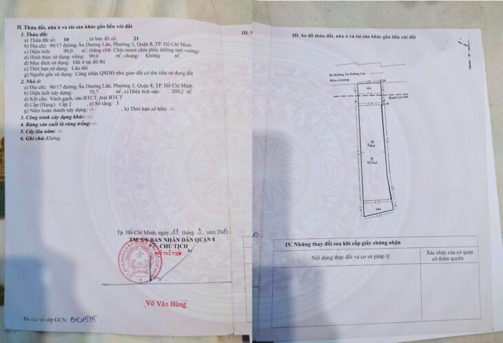 NHÀ ĐẸP – GIÁ TỐT – CHÍNH CHỦ Cần Bán Nhanh Căn Nhà Đẹp Vị Trí Tại Quận 8, TP HCM