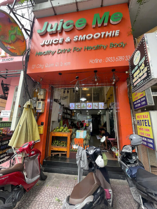 Quận 1 – Cống Quỳnh, QUÁN ĐẸP – Nhanh Còn ! Sang Quán Nước Ép – Sinh Tố – Cafe, MB thuê rẻ, Tel