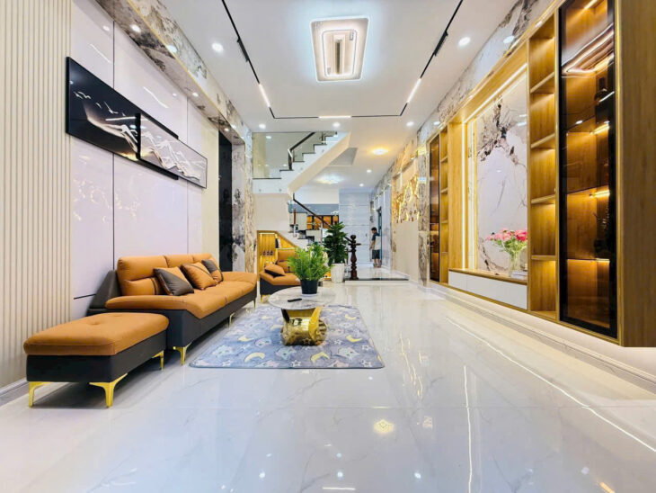 BÁN NHÀ HẺM XE HƠI HUỲNH VĂN NGHỆ – NHÀ ĐẸP 1 TRỤC THẲNG – LỐI ĐI HẬU HIẾM CÓ – CHỈ 8 TỶ 250