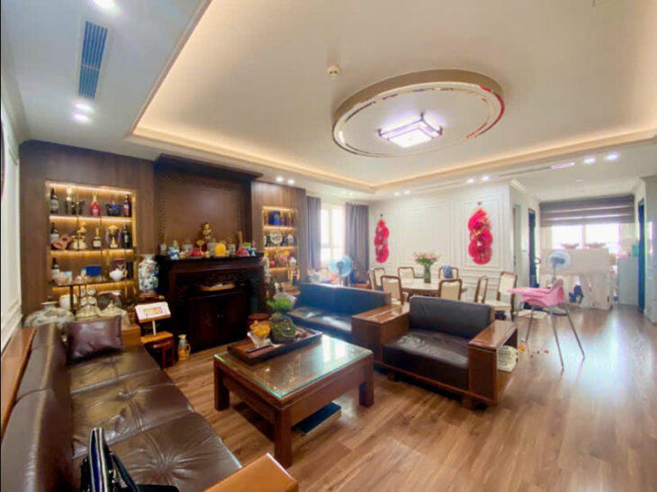 BÁN CHUNG CƯ 3 PHÒNG NGỦ – TÒA MHDI HOÀNG QUỐC VIỆT – CHỦ ĐẦU TƯ BQP – 2 SLOT ÔTÔ, 9.95 TỶ.