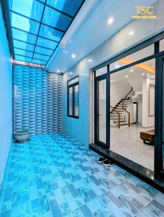 Bán nhà Thiên Lôi – Trực Cát, 60m 4 tầng, sân cổng riêng, Giá 3.95 tỉ