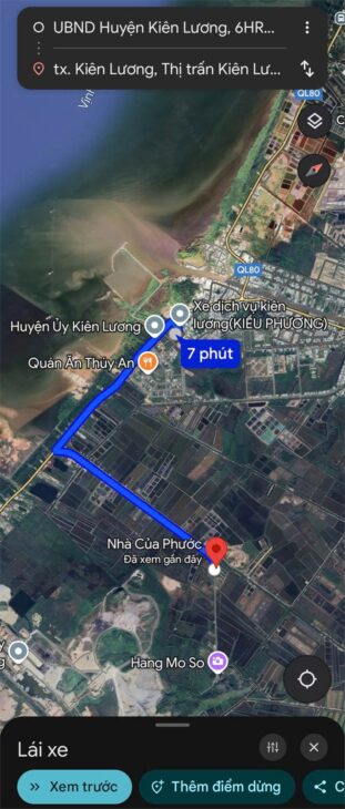 ĐẤT ĐẸP – GIÁ TỐT- Bán GẤP 2 Lô Đất Mặt Tiền Đường Vào khu di tích Moso, Kiên Lương, Kiên Giang