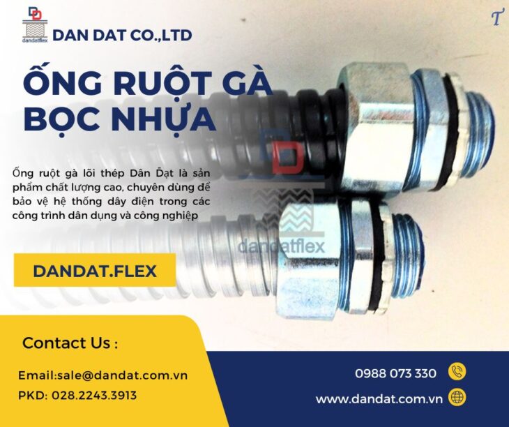 Ống ruột gà có lưới/ Ống ruột gà lõi thép bọc nhựa/ Ống luồn dây điện bọc nhựa PVC/ Ruột gà lõi thép