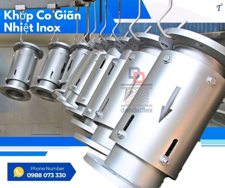 Khớp Giãn Nở Nhiệt Hệ Hơi/ Khớp Giãn Nở Dẫn Khí CO/ Khớp Giãn Nở Ống Khói Máy Phát Điện/ Ống co giãn